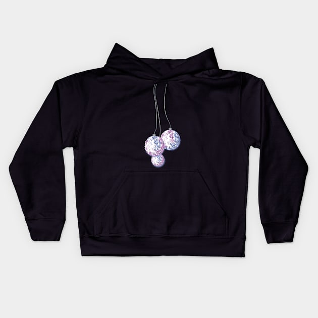 Christmas Crystal Decoration Kids Hoodie by holidaystore